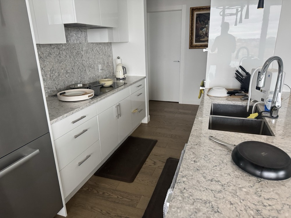 Kitchen, before